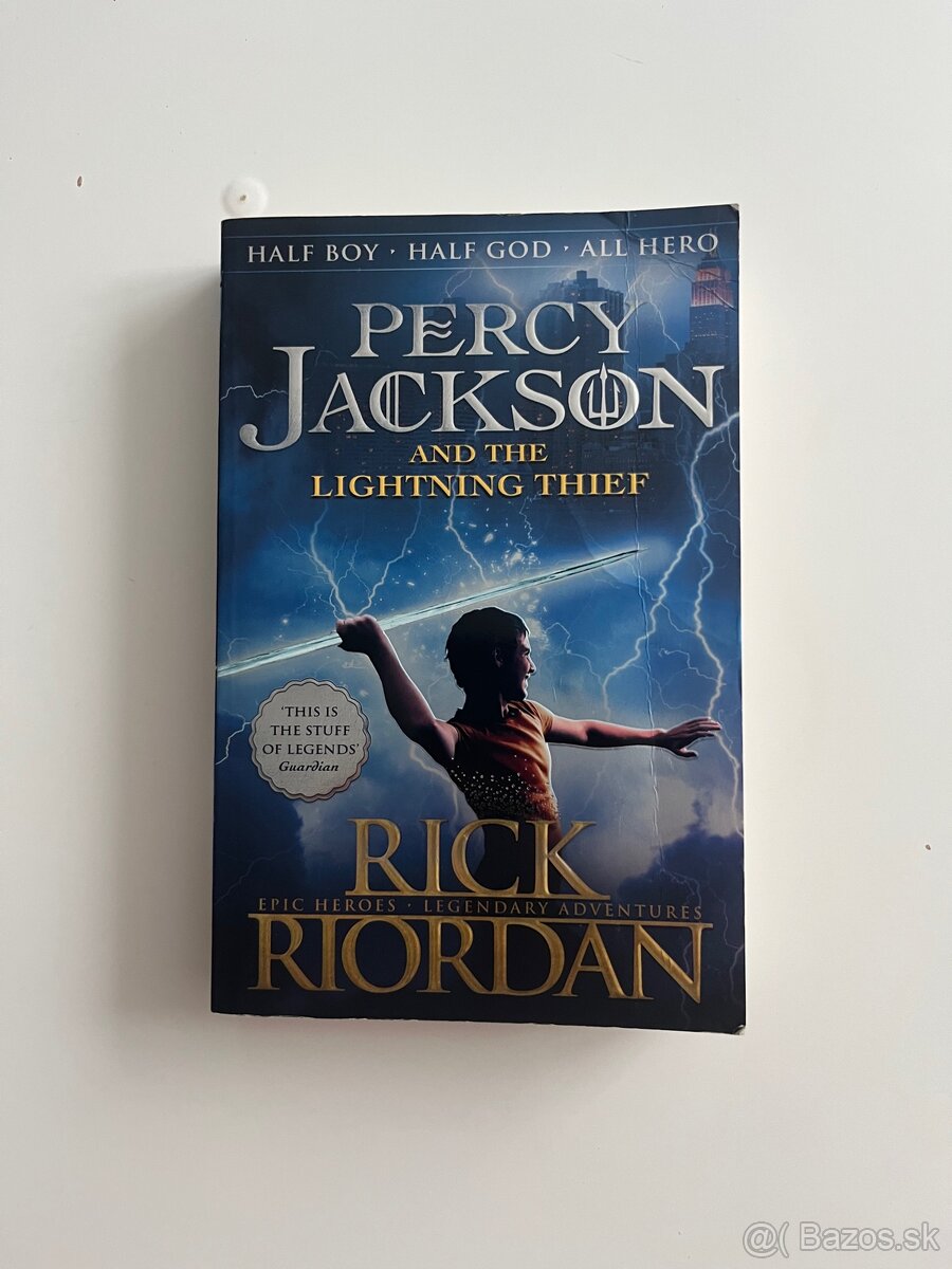 Kniha Percy Jackson and the Lightning Thief