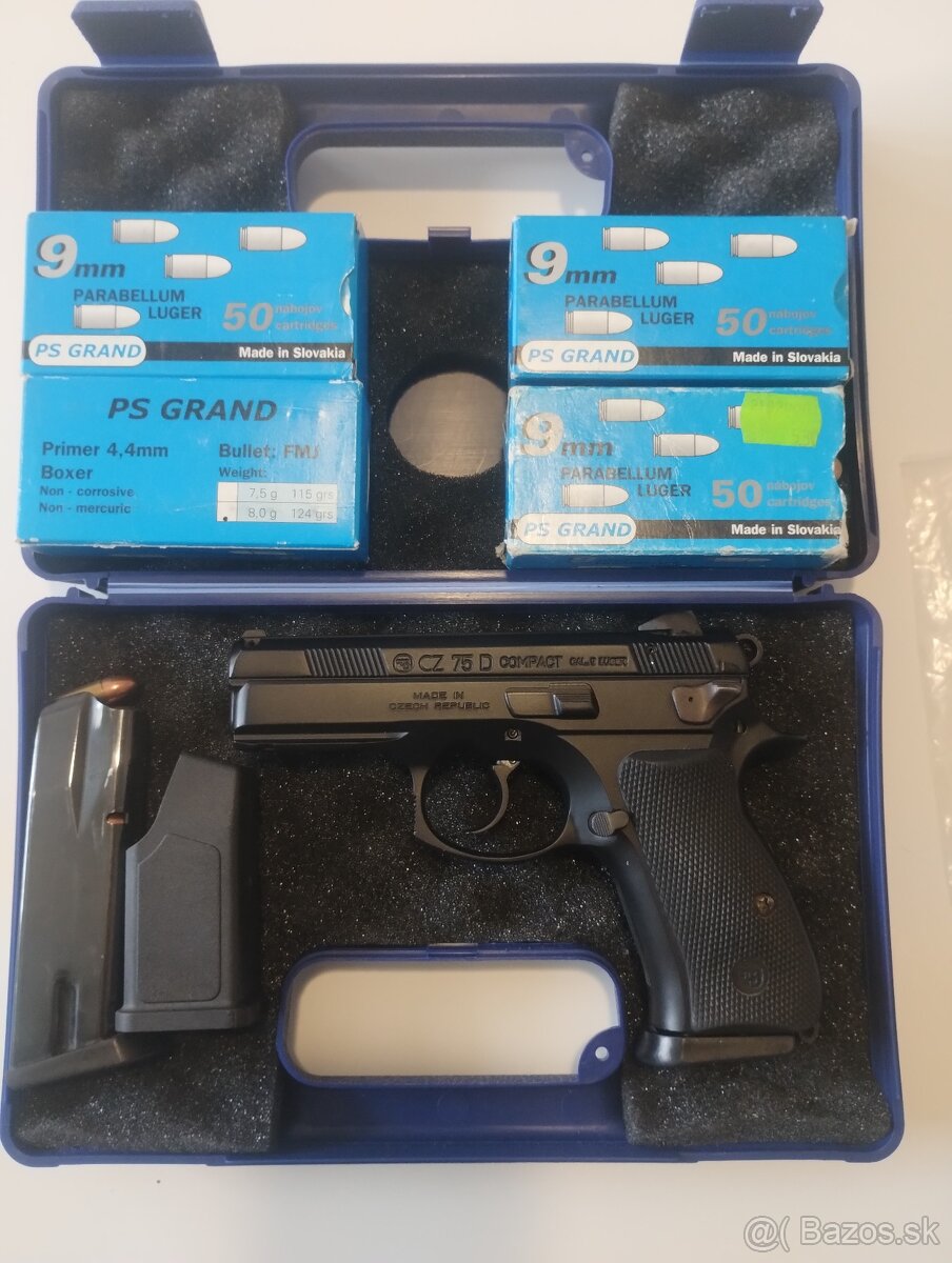 Predám pištol ČZ 75 D compact