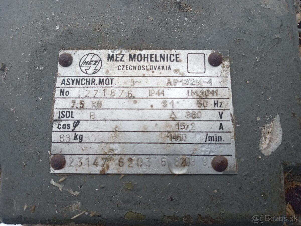 Elektromotor 7,5 kw