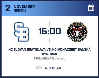 HC Slovan VS B. Bystrica