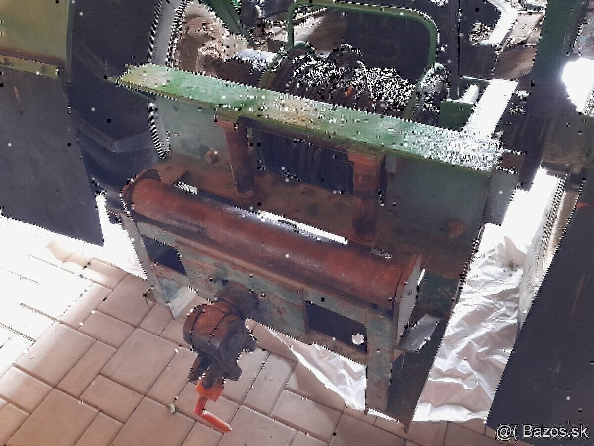 Zetor  Super 50 + naviják s volnobežkou