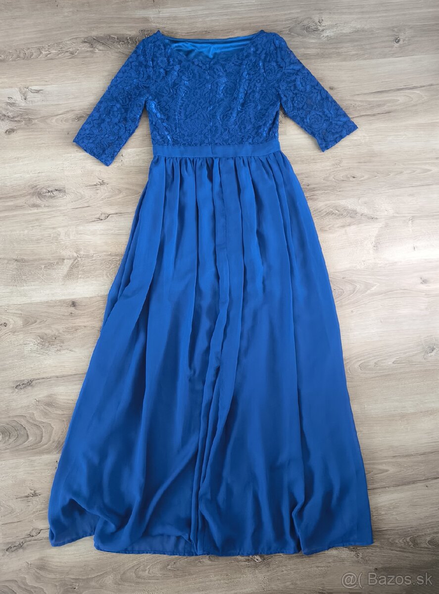 Spoločenské šaty modré