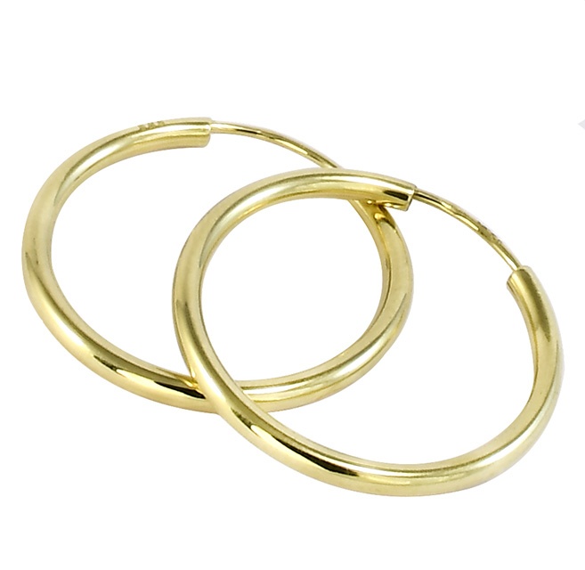 Zlaté náušnice Glare 425