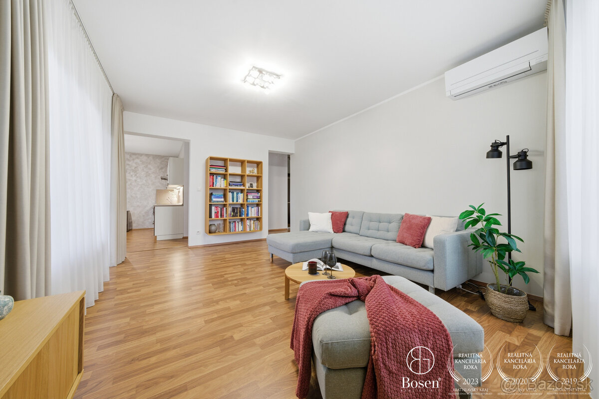 BOSEN | Kompletne zariadený 2-izbový byt s klimatizáciou a p