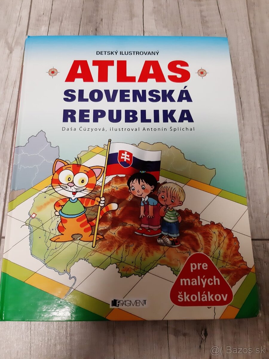 Detský ilustrovaný atlas Slovenská republika