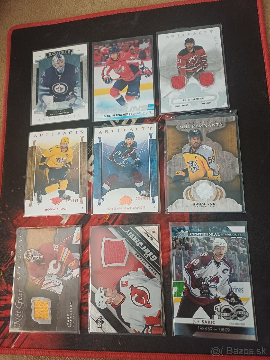 Hokejove karty / kartičky mix