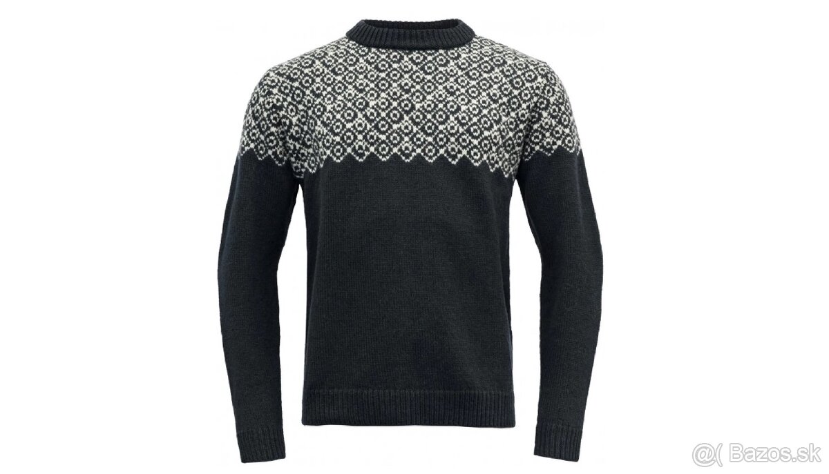 Vlnený sveter Devold Bjornoya Wool Sweater