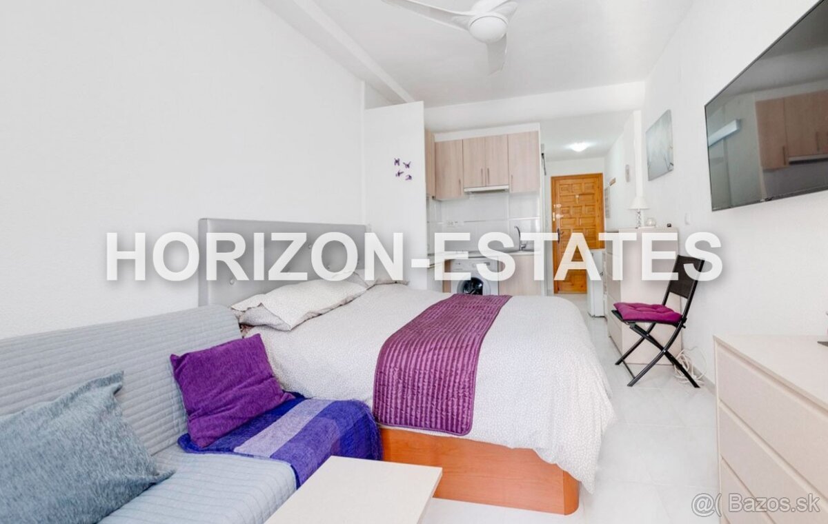 ÚTULNÉ Studio (28 m²) | 450 m od PLÁŽE | Torrevieja