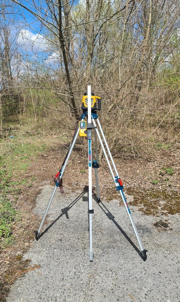 Rotačný laser zelený 360 komplet príslušenstvo