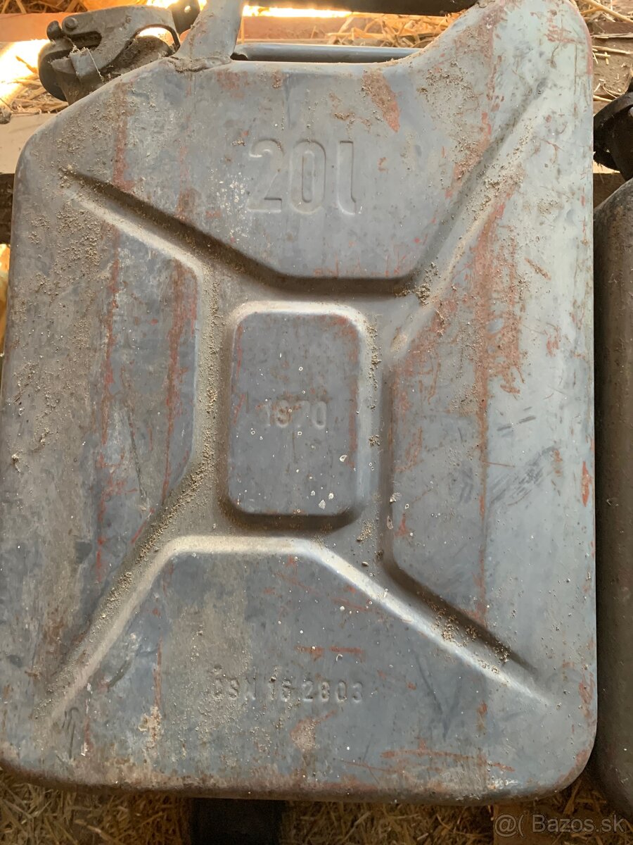 Predám zberatelský kanister