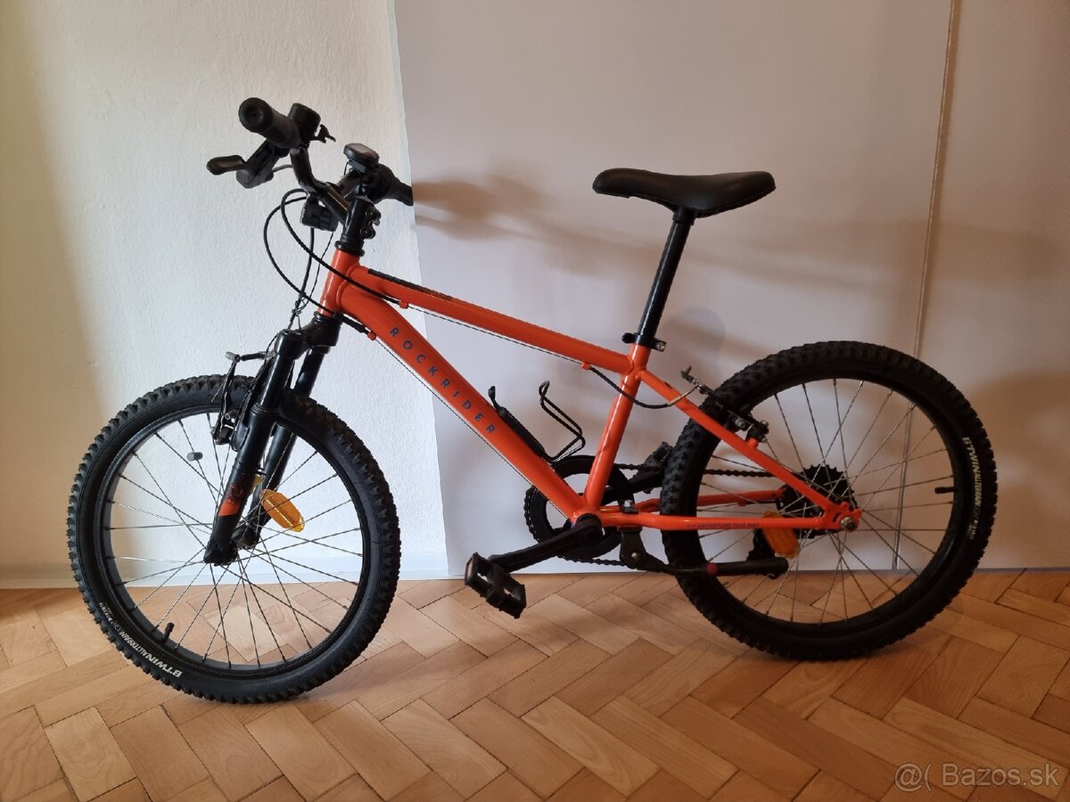Detský bicykel Expl 500 20" 6-9 rokov oranžový