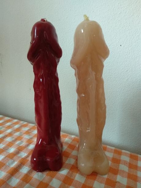 Erotická sviečka ženích