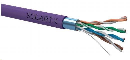 Inštalačný kábel Solarix FTP, Cat5E, drôt