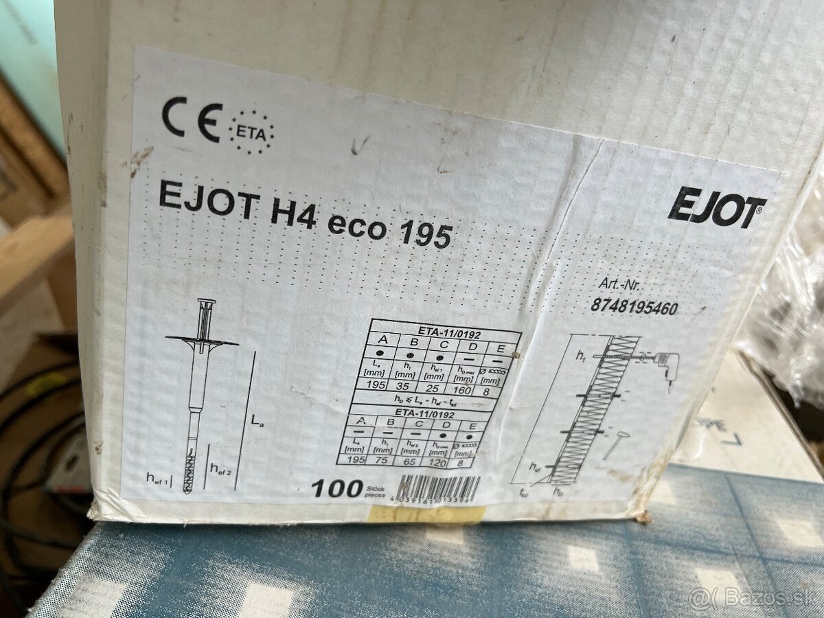 Fasadne kotvy ejot h4 eco 195