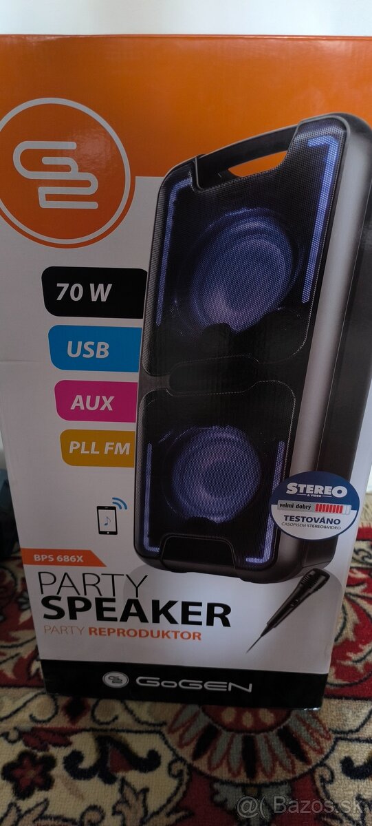 Predam novy GoGen party repro BPS 686X