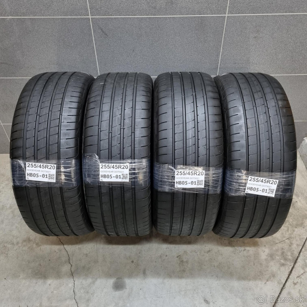 Letné pneumatiky 255/45 R20 GOODYEAR DOT5021