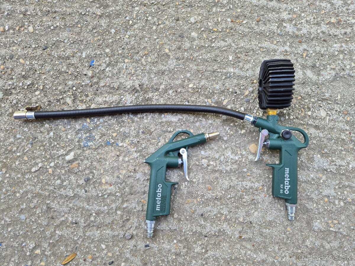 Metabo RF 60 hustič pneumatík a vyfukovacia pištoľ BP 10