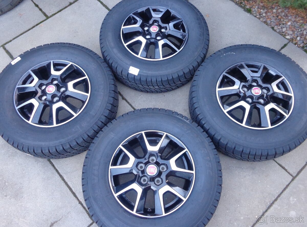5x118 R16 C Fiat Ducato Karavan Dodávka zimna sada kolies