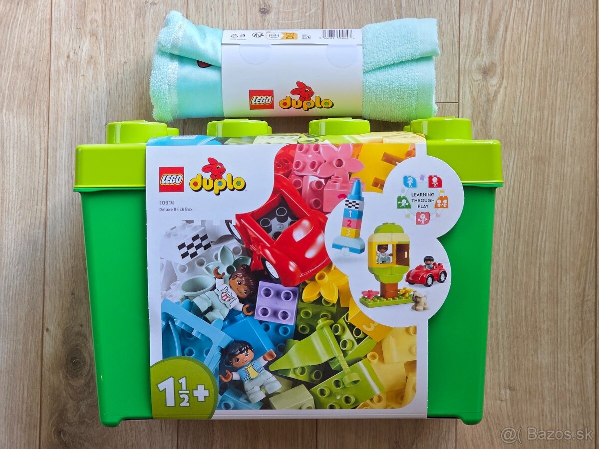 Lego Duplo 10914 Veľký box s kockami + detský uterák Duplo