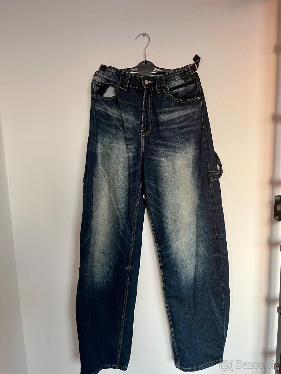 Bershka rifle modré