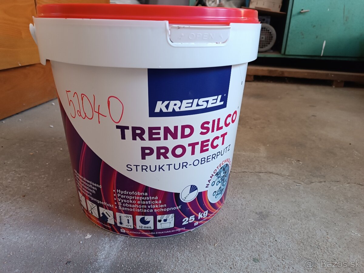 Silikónová omietka Protect NANOTECH