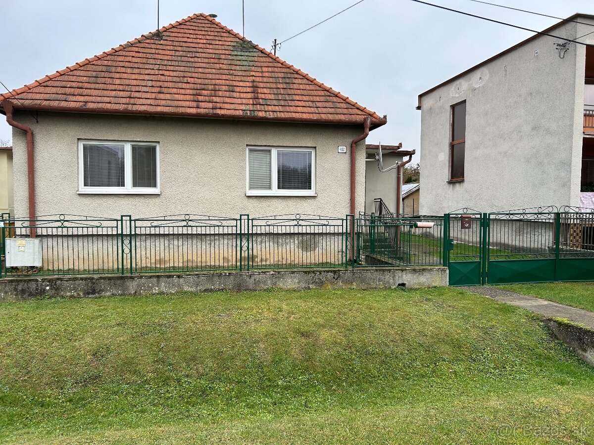 Predaj rodinného domu Sľažany