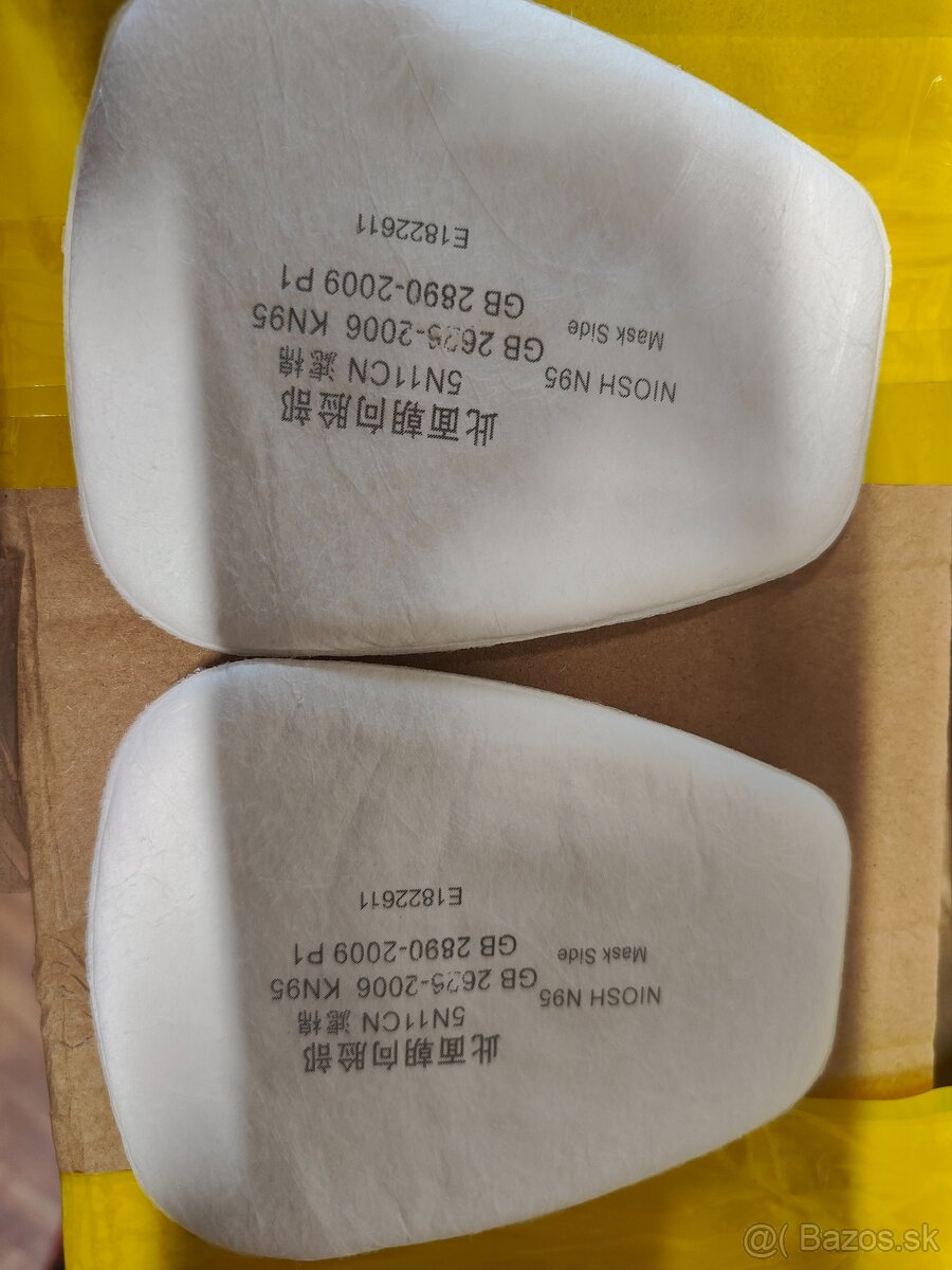 Prachové filtre N95 do masiek 6000, 6200, 7502, 6800