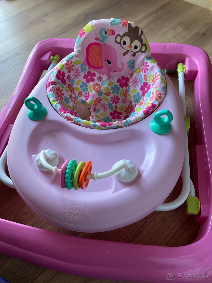 Chodítko Bright Starts Floral friends