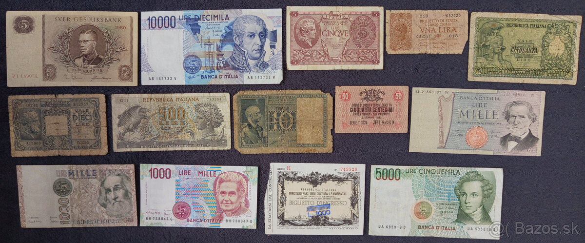 Bankovky z obehu svet 4