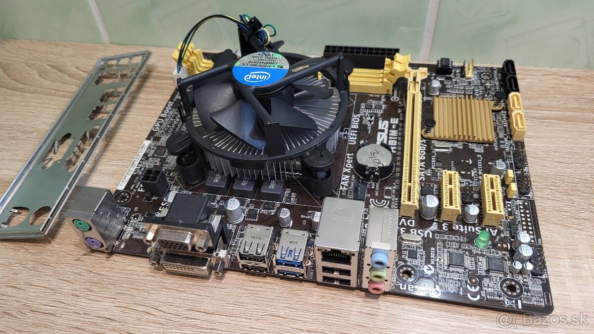 doska Asus H81M-E + i3-4150, socket 1150