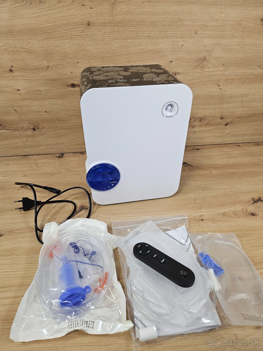 Kyslíkový koncentrátor / oxygenátor – nový, kompletný
