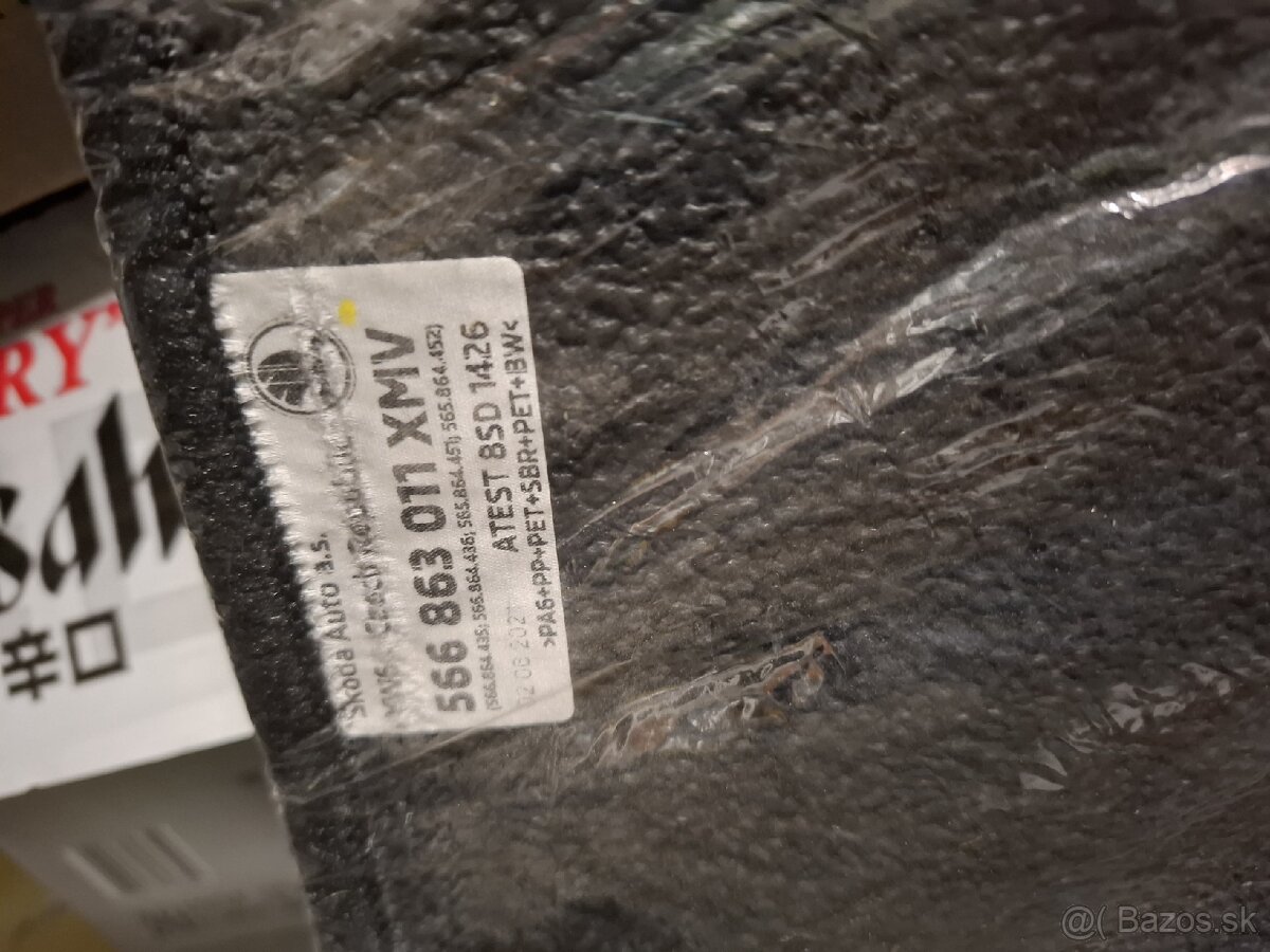 Skoda Kodiaq 1 original textilne koberce