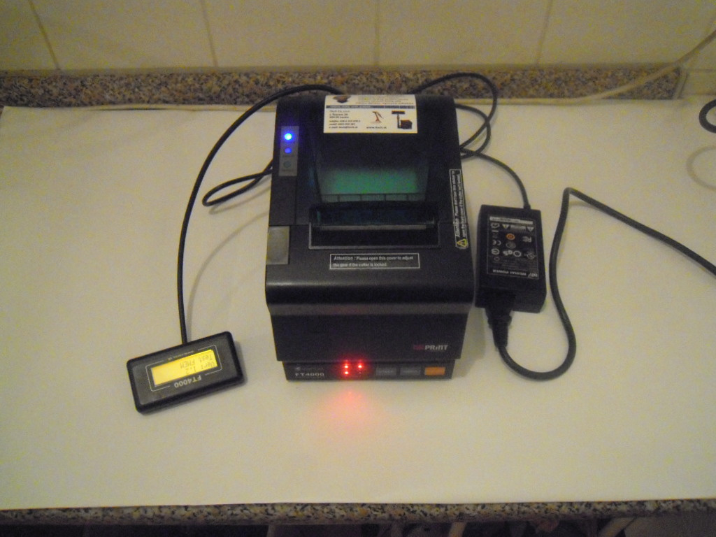 Fiškálna tlačiareň FT 4000 s displejom