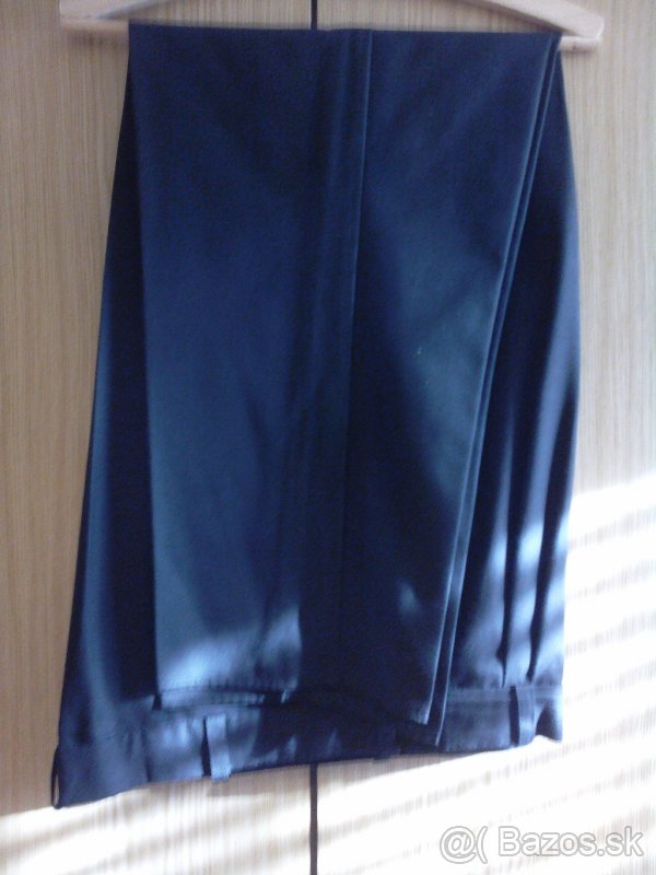 Pánske čierne nohavice