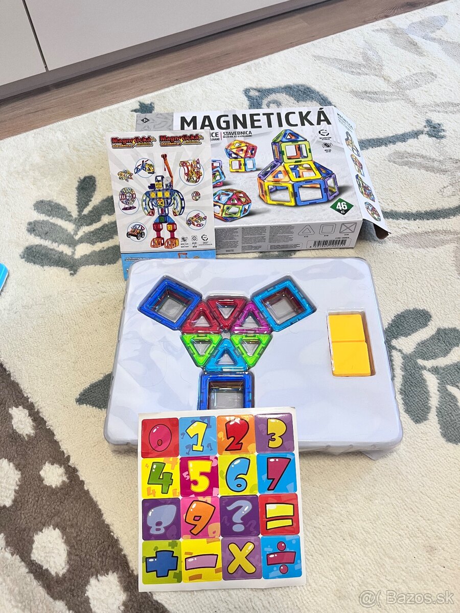 Magneticka stavebnica 46dielov