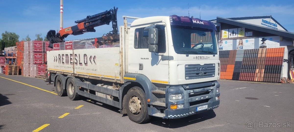 MAN TGA Hydraulická ruka