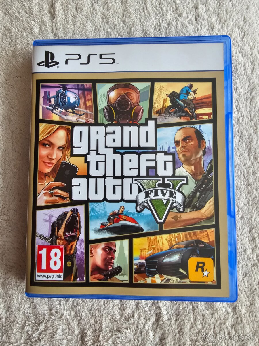 Hra GTA V na PS5