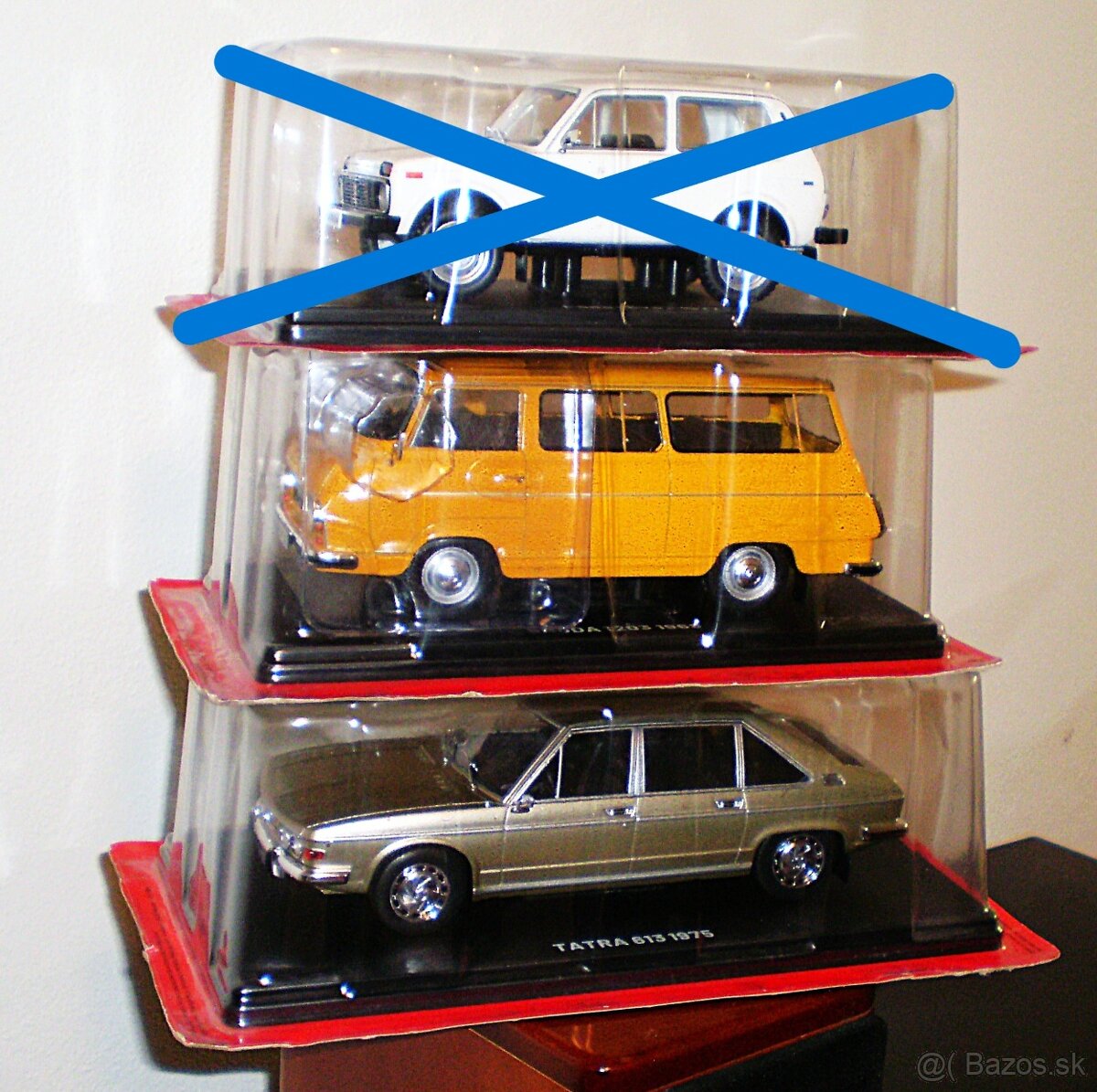 ŠKODA 1203 /1968/ , TATRA 613 /1975/ , 1:24 , HACHETTE