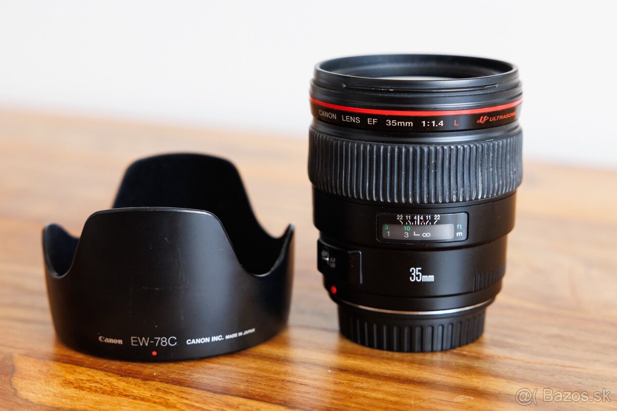 Canon EF 35mm f1.4 L USM