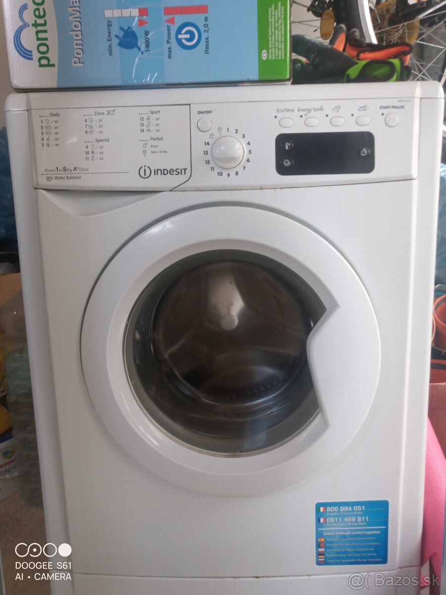 Práčka indesit