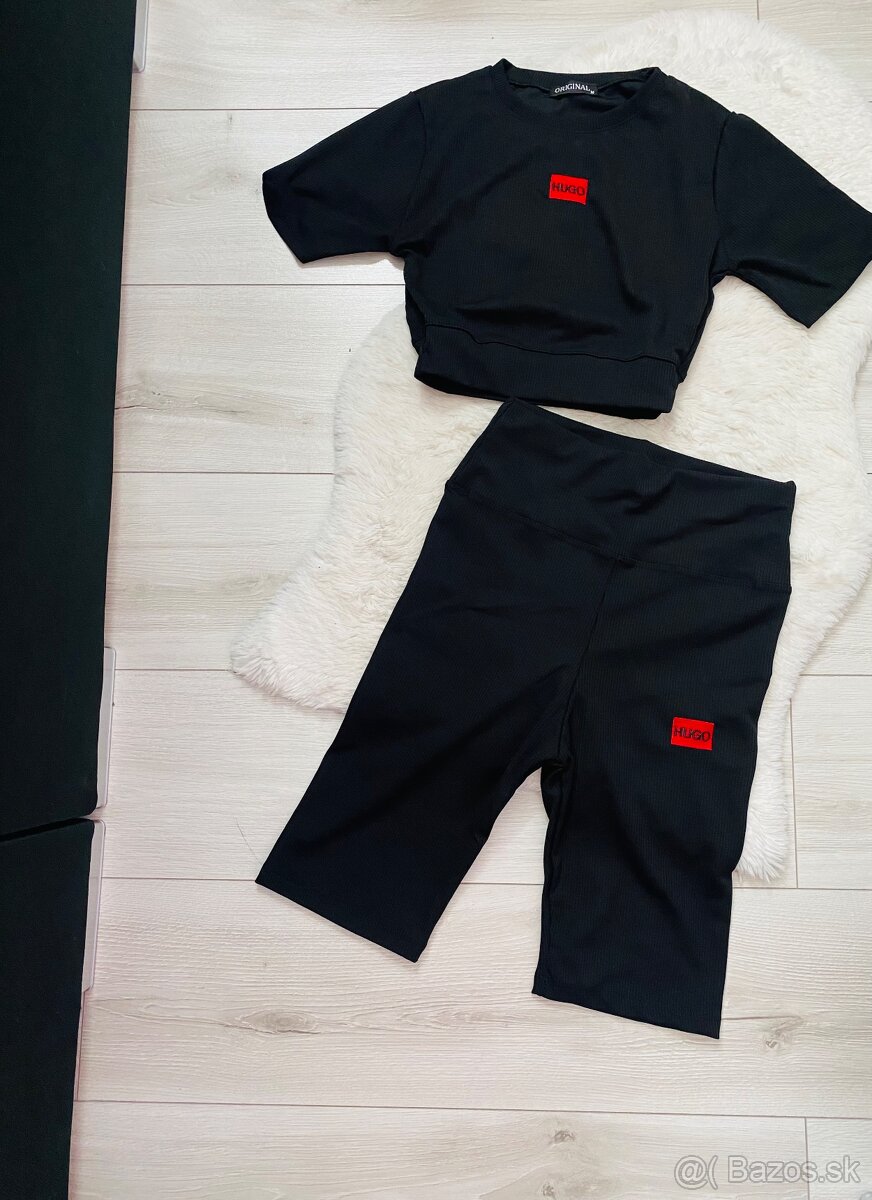 Cierna športová suprava Hugo boss