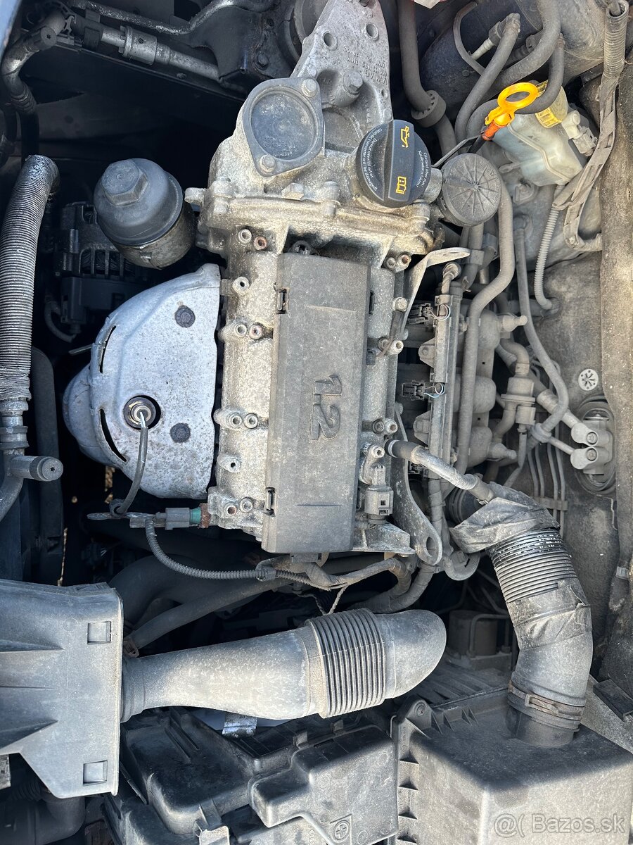 Skoda fabia kompletny motor