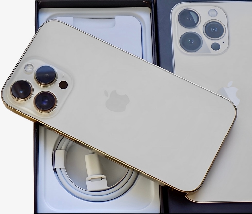 iPhone 13 Pro Gold BATERIE 100% TOP