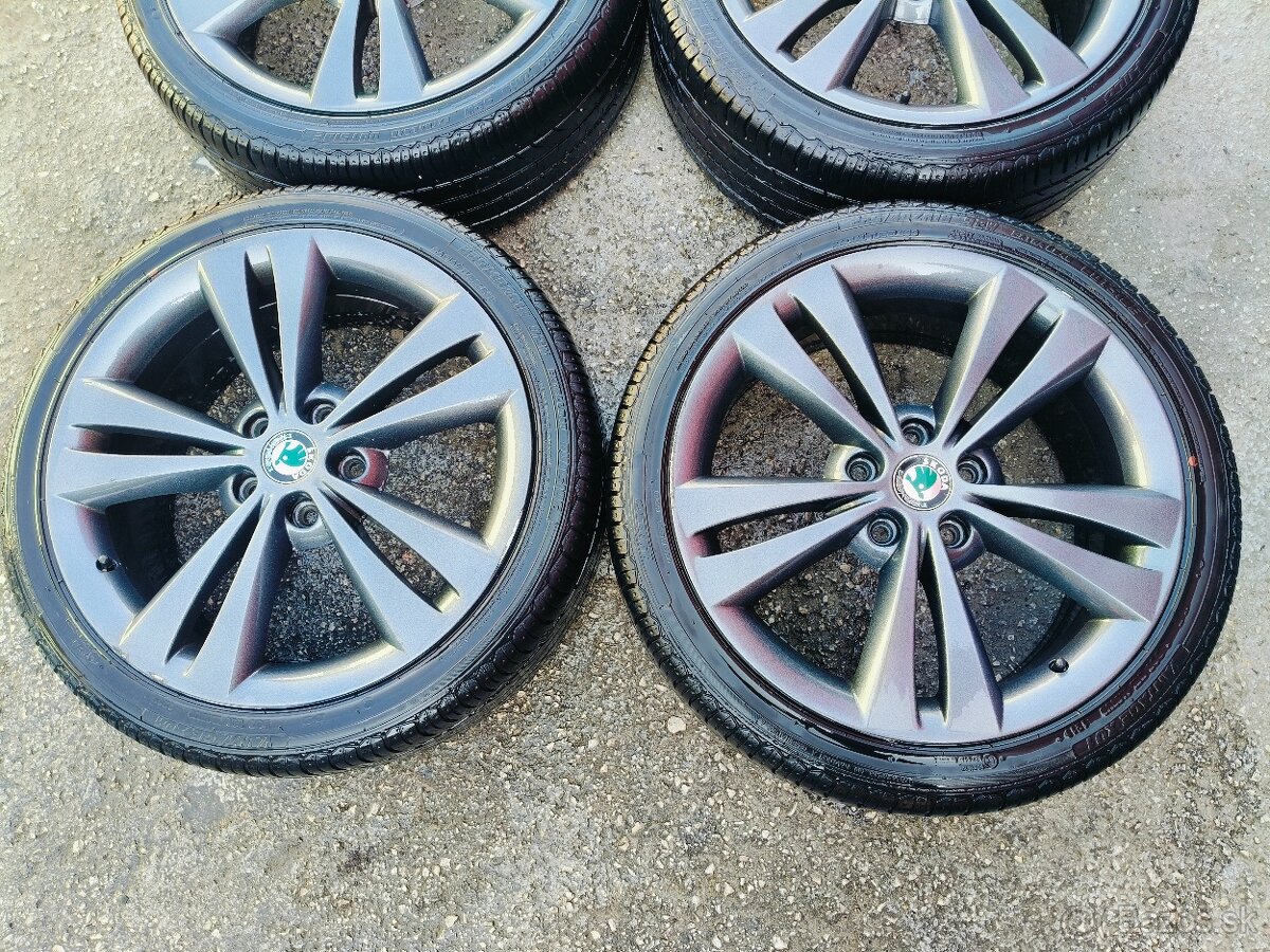 5x112 R18 letná sada Škoda Neptune elektróny