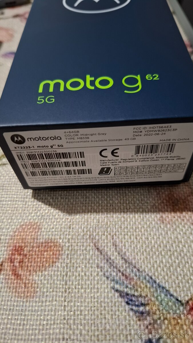 Motorola moto g62 5g