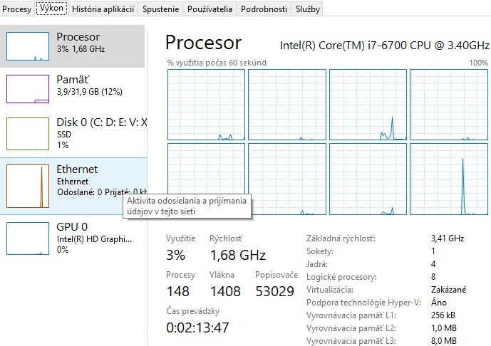 Intel i7-6700 4GHz