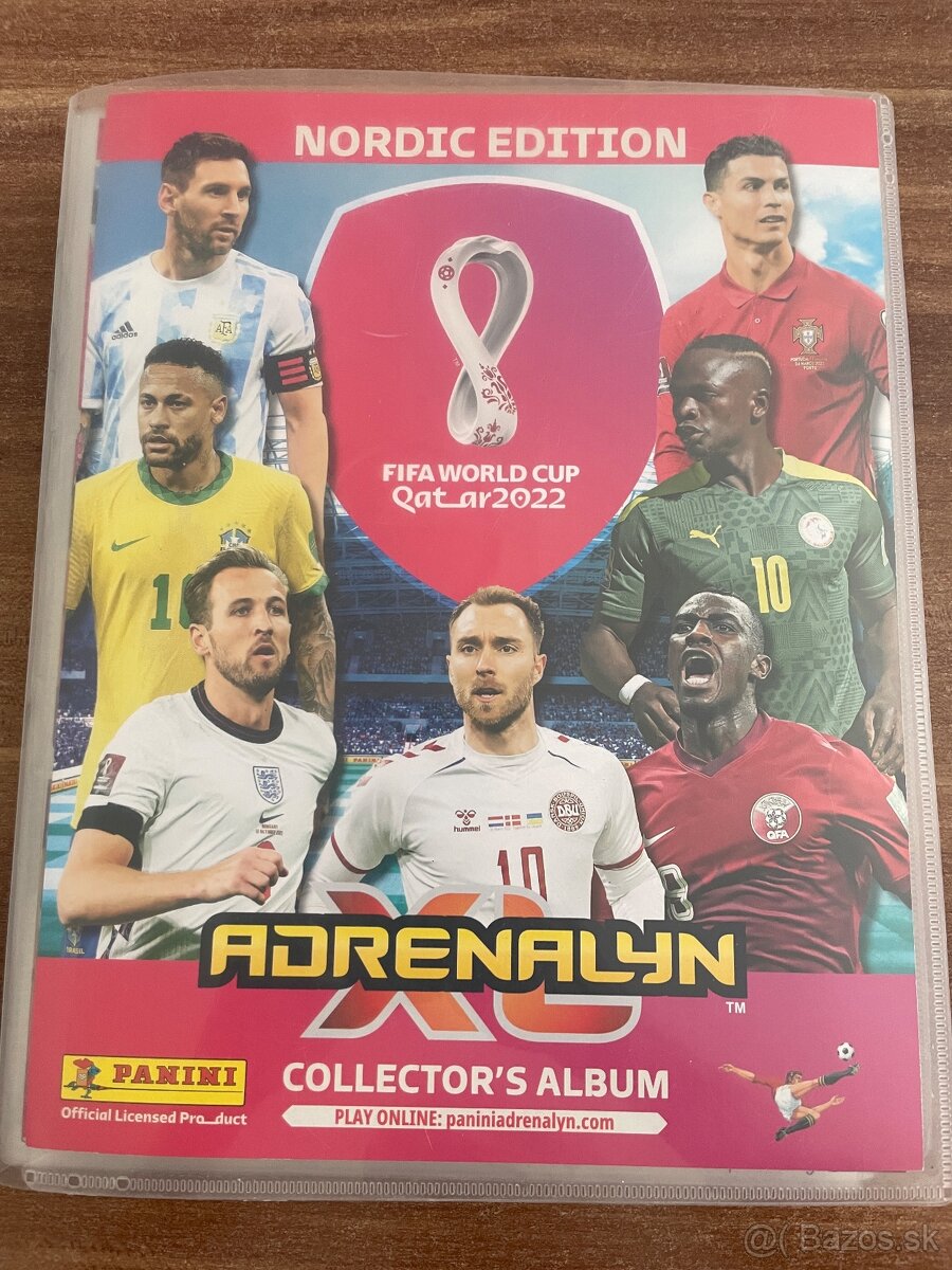 Futbalove karticky Panini - Album QATAR 2022