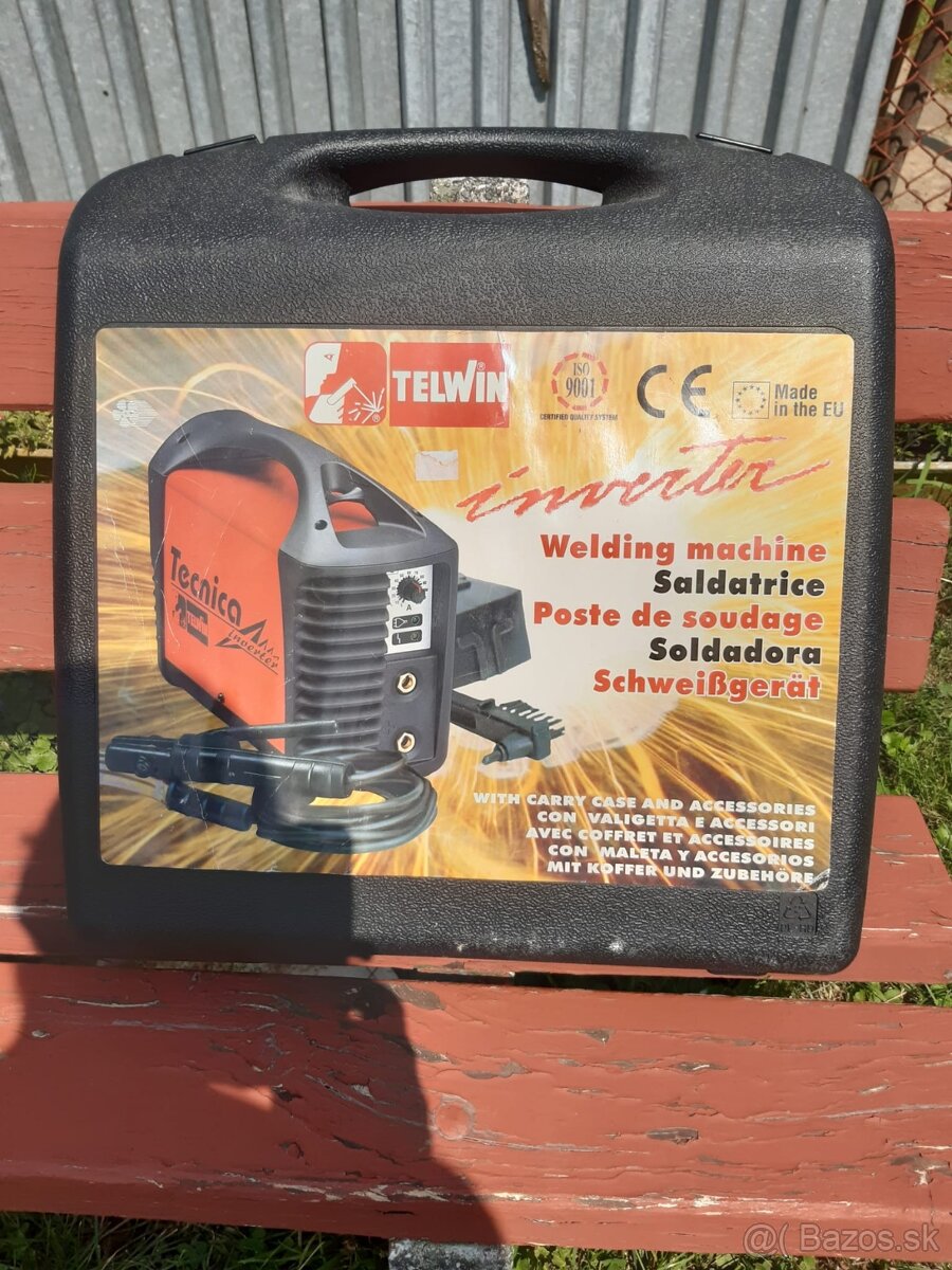 Elektrická brúska a zváračka