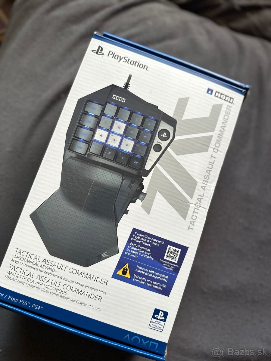 Mechanicka klavesnica HORI Tactical Assault Commander KB (PS