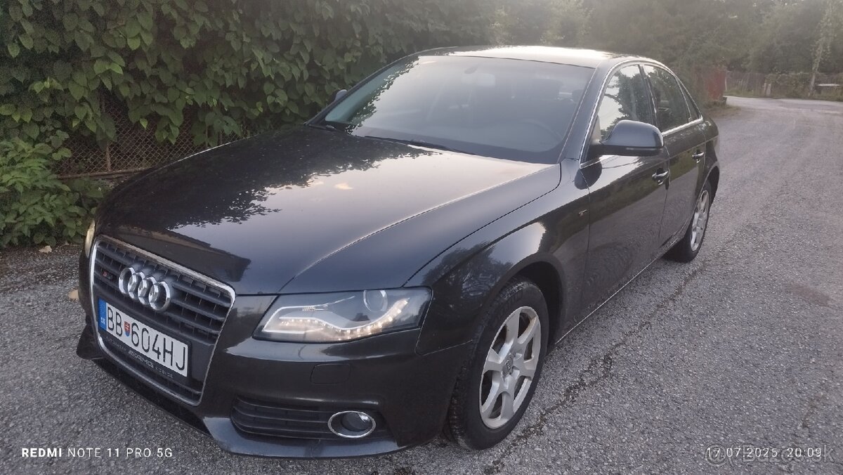 Audi a4 b8 2.0tdi 105kw 2009 top stav